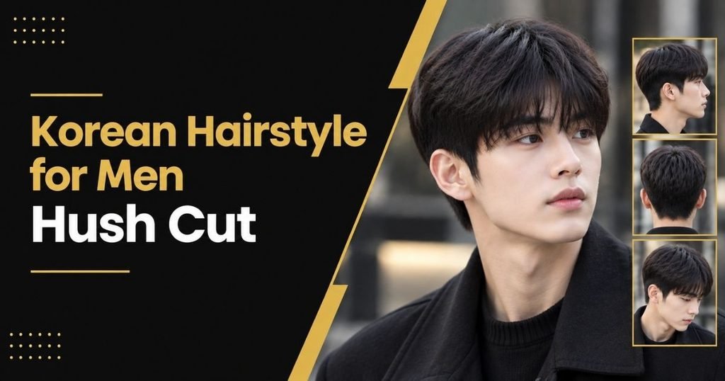 Korean Hairstyle for Men Hush Cut