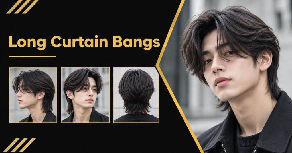 Long Curtain Bangs