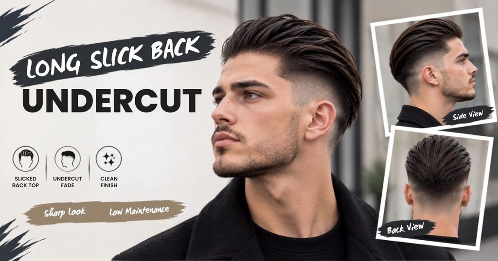 Long Slick Back Undercut