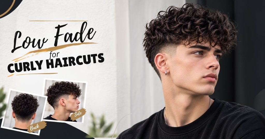 Low Fade for Curly Haircuts Design