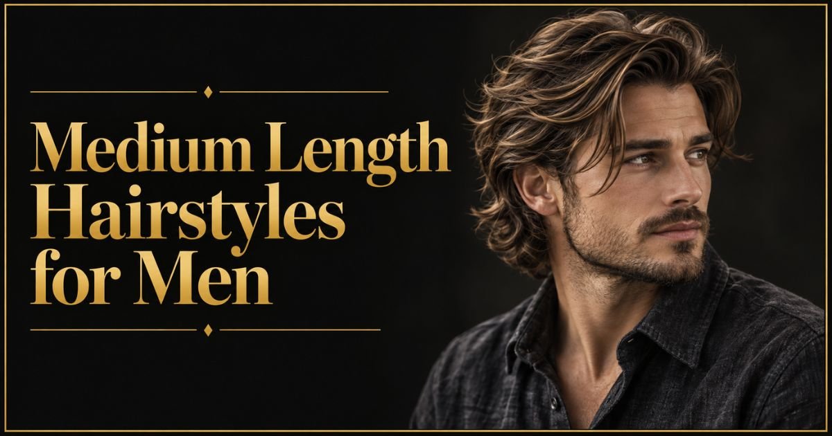 Medium Length Hairstyles for Men