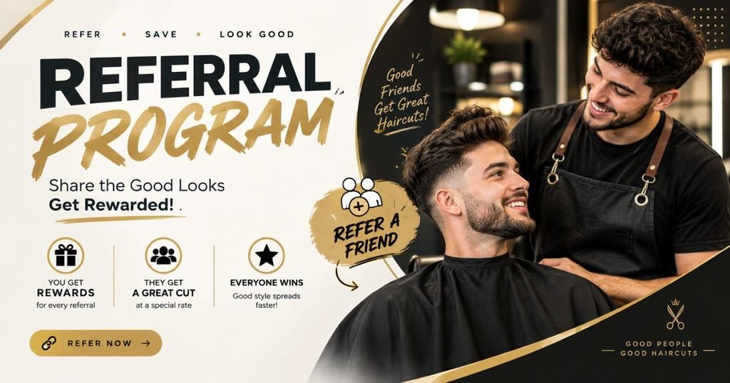 Referral program poster