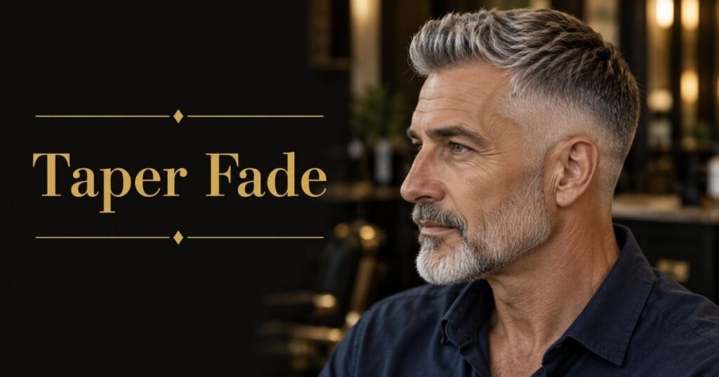 Taper Fade for Old Man