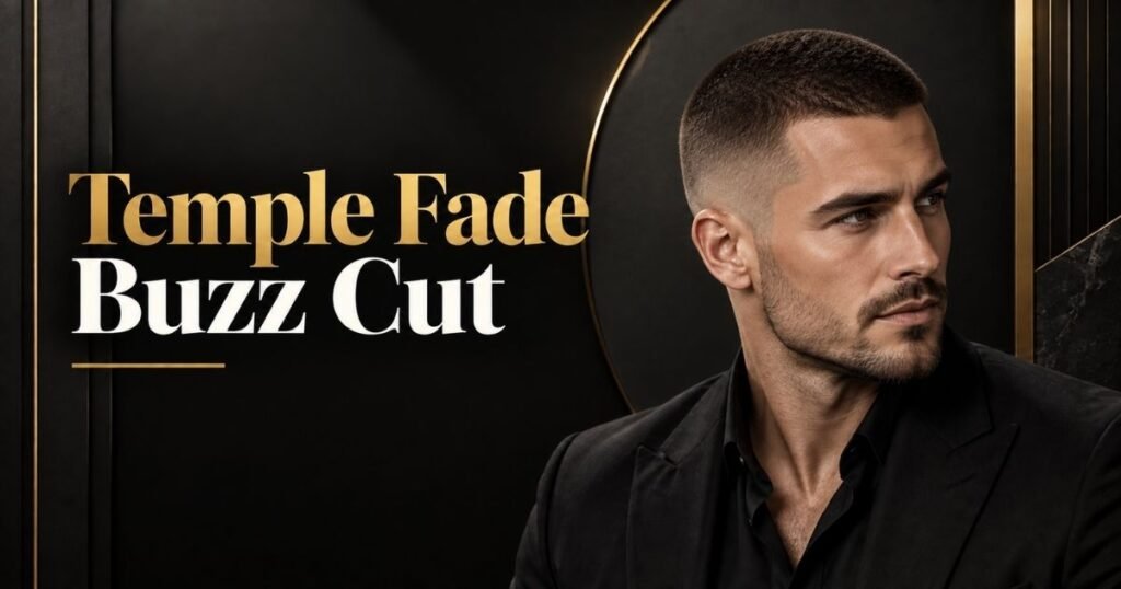 Temple Fade Buzz Cut