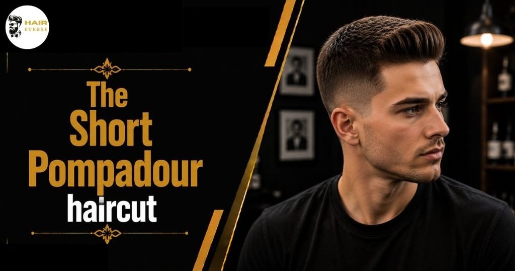 The Short Pompadour haircut