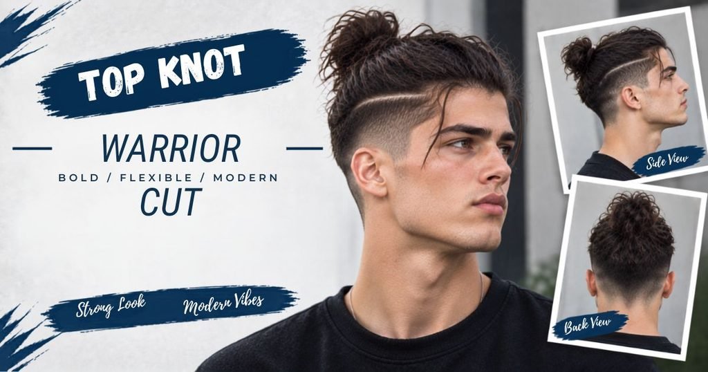 Top Knot Warrior Cut