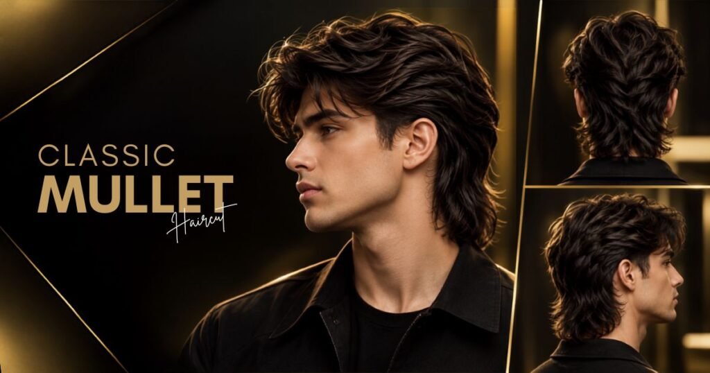 classic mullet haircut men