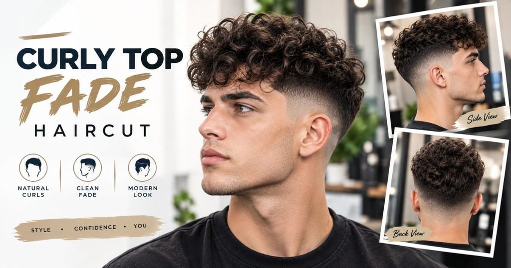 curly top fade haircut
