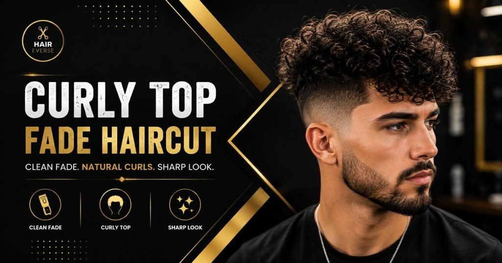 curly top fade haircut men