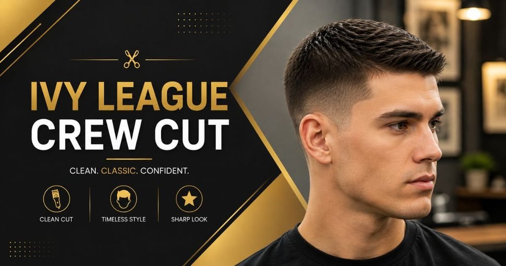 Ivy League Crew Cut Men